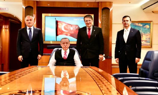 Başkan Erdoğan Ata Yurdu Türkmenistan'daydı