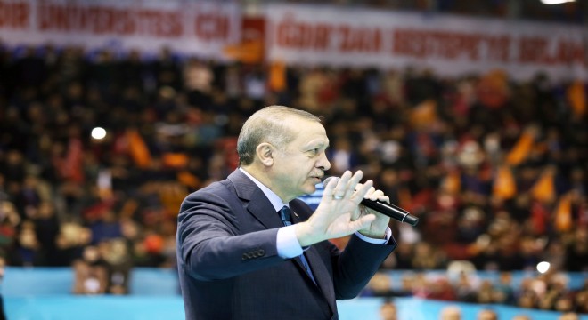 Cumhurbaşkanı Erdoğan Iğdırlılara seslendi
