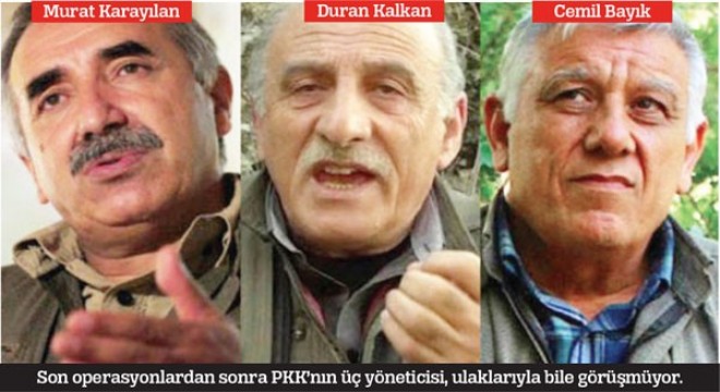  PKK’nın ‘beyni’ dağıtıldı.. 