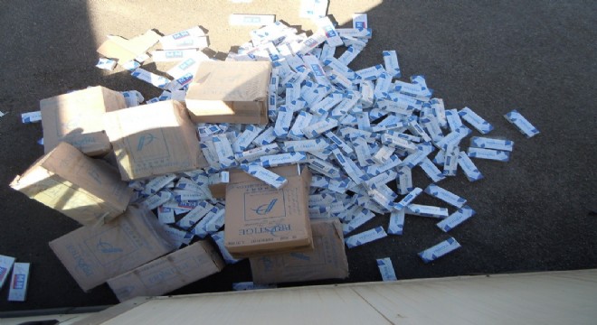109 bin paket kaçak sigara ele geçirildi