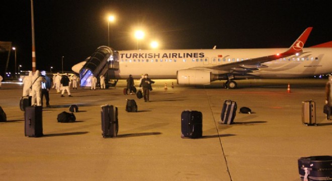 118 kişi Erzurum’a getirilerek karantinaya alındı