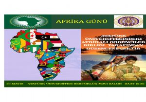 Atatürk Üniversitesi’nden ‘Afrika Günü’