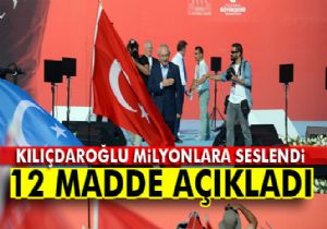 Kılıçdaroğlu:  Artık yeni bir Türkiye var  