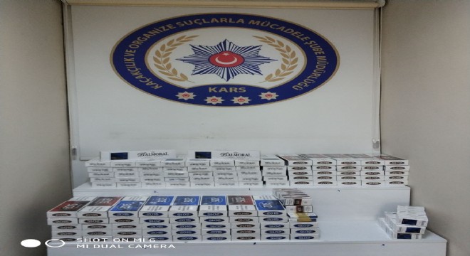 2 bin 780 paket kaçak sigara ele geçirildi