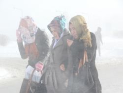 Erzurum’da 335 köy yolu kapandı