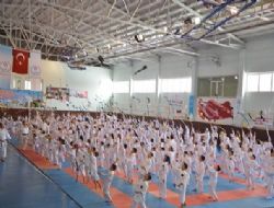 Dadaş Karateciler kuşak sınavı verdi