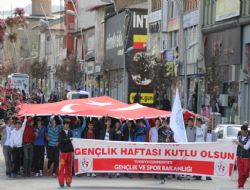 Erzurum’da “Gençlik Yürüyüşü”
