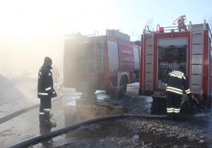 MNG kargo deposunda yangın: 1 ölü, 4 yaralı