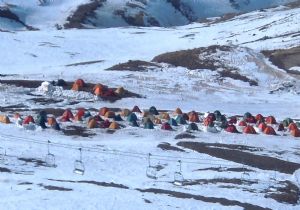 93 dağcı Palandöken’de kış eğitimi alıyor