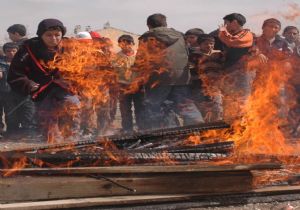 Karaçoban ve Tekman’da nevruz kutlaması 