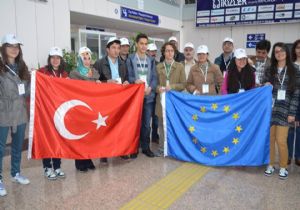 Erzurumlu öğrencilerden AİHM seyahati