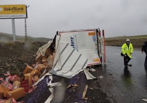 Erzurum-Ağrı yolunda trafik kazası: 1 yaralı