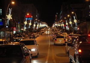 Cumhuriyet Caddesinde Ramazan düzenlemesi