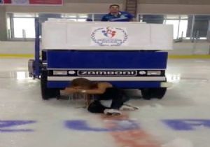 Karlı buzla ALS kampanyasına destek 