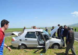 Erzurum-Ağrı yolunda kaza: 6 yaralı