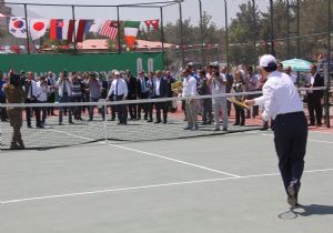Erzurum Uluslararası Tenis Turnuvası başladı