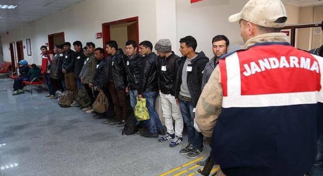 215 kaçak göçmen yakalandı