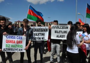 Üniversitelilerden Ermenistan’a tepki