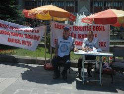 Türk- İş ten  imza kampanyası 
