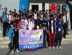 90 öğrenci Seyyah Ulu Çınar’ın izinde