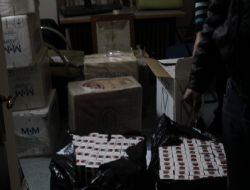 9 bin paket kaçak sigara ele geçirildi