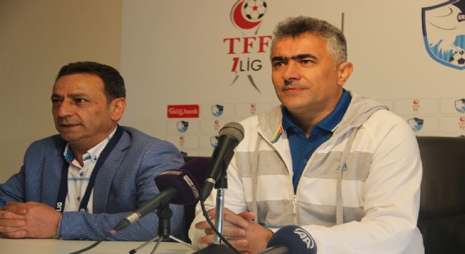 Altıparmak: ‘Erzurumspor için playoff zamanı’