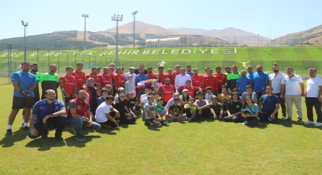 Ampute Milli Futbol Takımı Erzurum'da hazırlanıyor