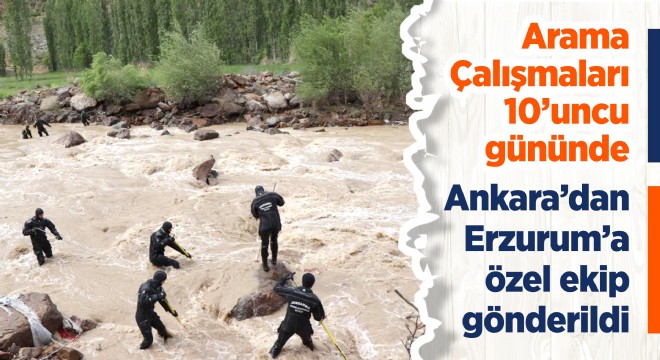 Ankara dan özel ekip Erzurum a geldi