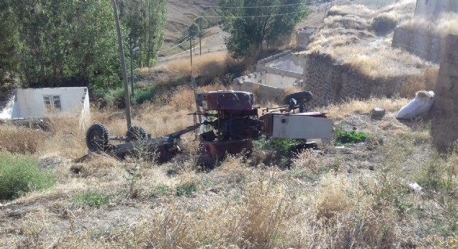 Aşkale Dereköy’de traktör kazası: 1 ölü