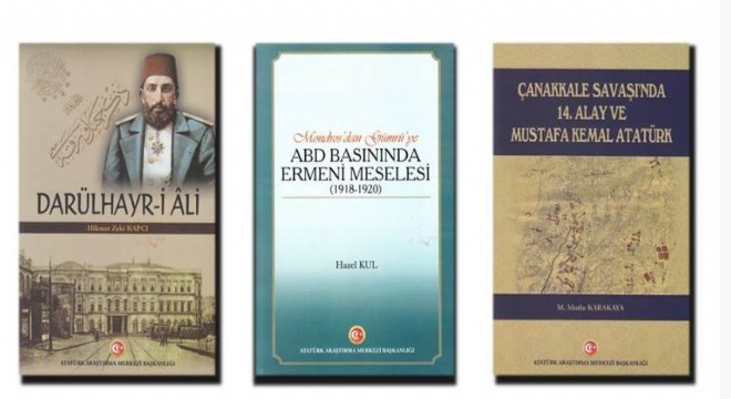 Atatürk Araştırma Merkezinden 3 yeni eser