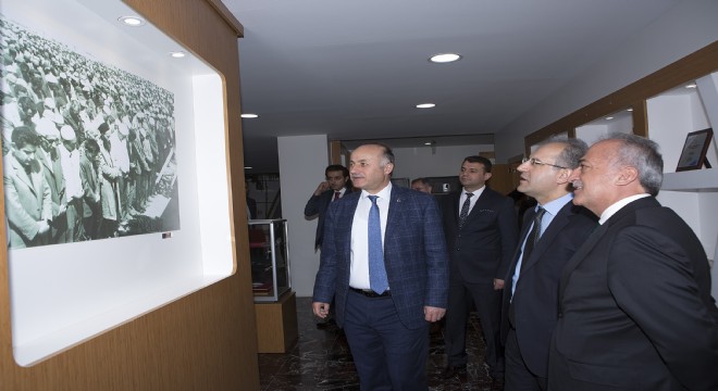Atatürk Üniversitesi Azizoğlu nu ağırladı