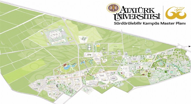 Atatürk Üniversitesi Kampüs Master Planı tamamlandı