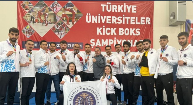 Atatürk Üniversitesinden sportif başarı
