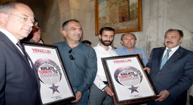 BYEGM den Yenigün Gazetesi ne Türkiye ikinciliği ödülü