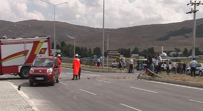 Bayburt yolunda trafik kazası: 10 yaralı