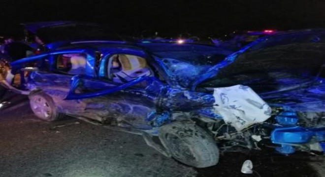 Bingöl yolunda trafik kazası: 1 ölü, 5 yaralı