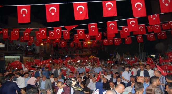 Bitlis te Milli Birlik coşkusu