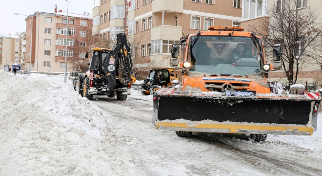 Büyükşehir karla mücadele bilançosu açıklandı