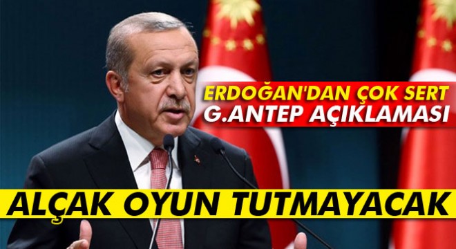 Cumhurbaşkanı Erdoğan: ‘Başaramayacaksınız!’