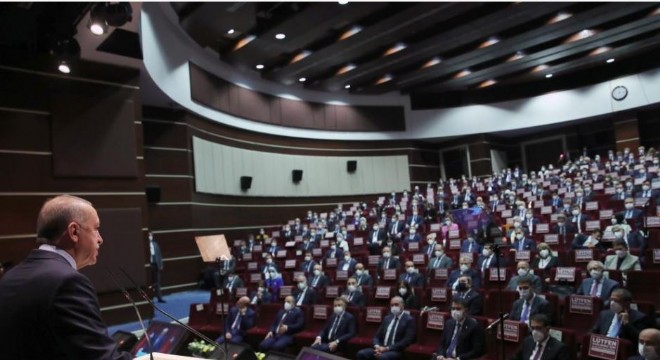 Cumhurbaşkanı Erdoğan İl Başkanlarına seslendi