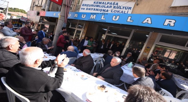 Dadaşlardan, Erzurumlu başkana tam destek