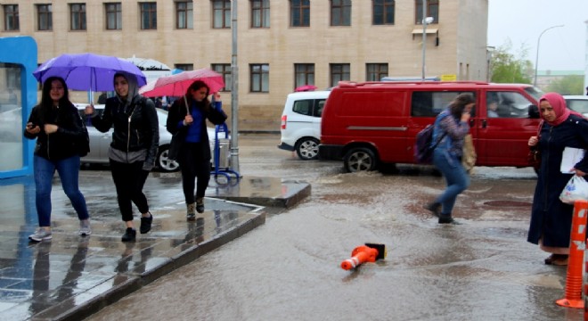 Doğu Anadolu da sağanak yağış
