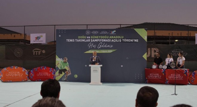 Doğu ve Güneydoğu Anadolu Tenis Şampiyonası başladı