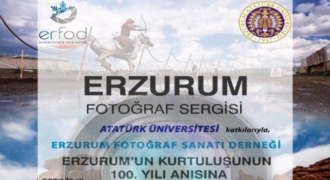 ERFOD’dan 12 Mart ‘Erzurum’ temalı fotoğraf sergisi