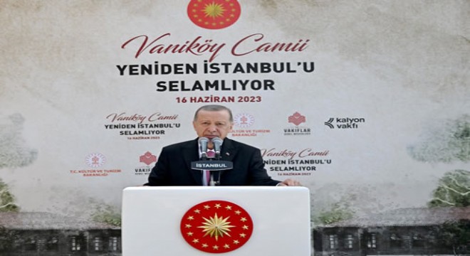 Erdoğan:  Camiler bizim kimlik kartımız 