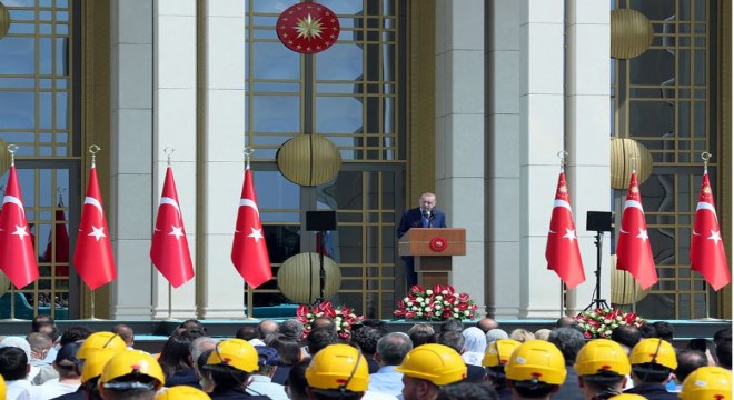 Erdoğan, ‘Çıtayı sürekli daha yükseğe çıkartıyoruz'