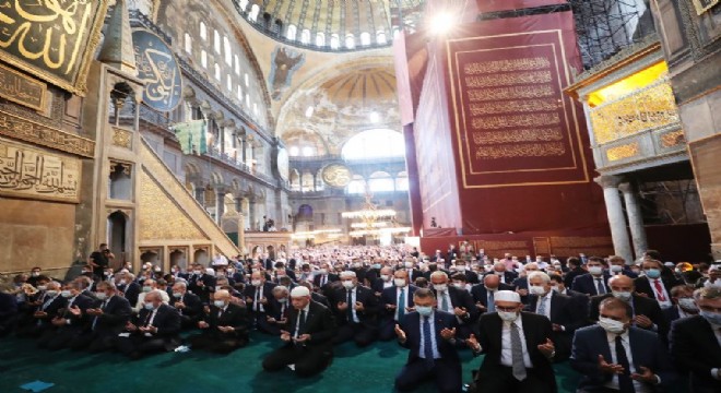 Erdoğan Kuran tilavet etti
