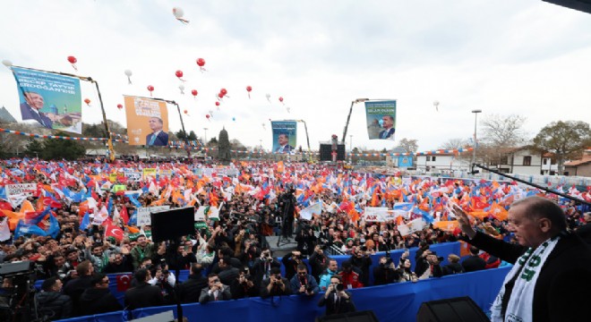 Erdoğan’dan eser siyaseti vurgusu