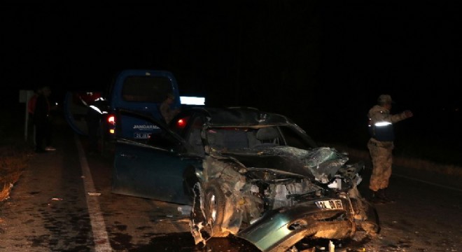Erzincan Çağlayan yolunda kaza: 5 yaralı