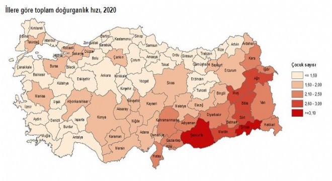 Erzurum Doğum istatistikleri açıklandı